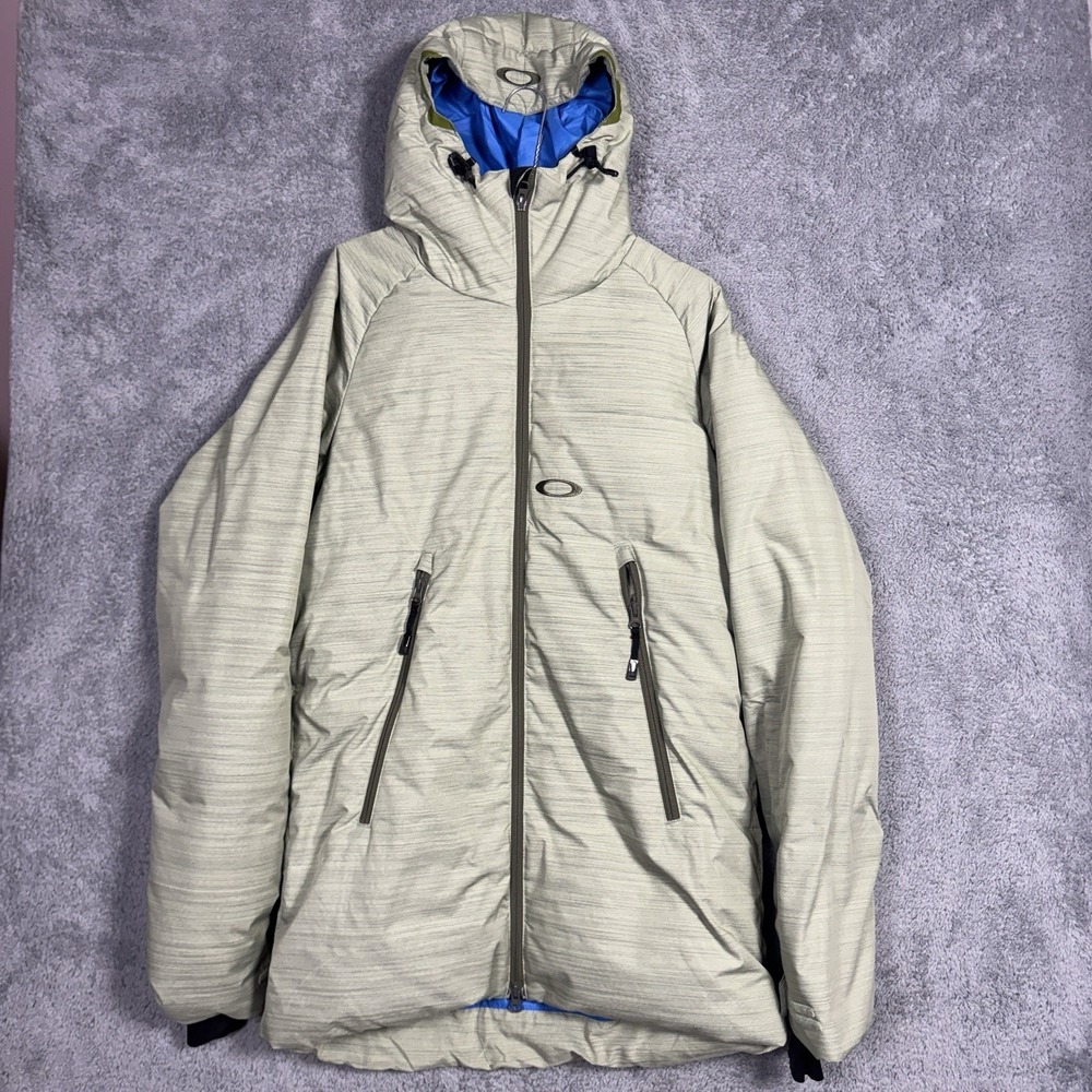 Vintage Oakley Jacket Mens M Duck Down Puffer Y2K Gorp Ski Snowboard Anorak